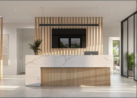 Premium office reception